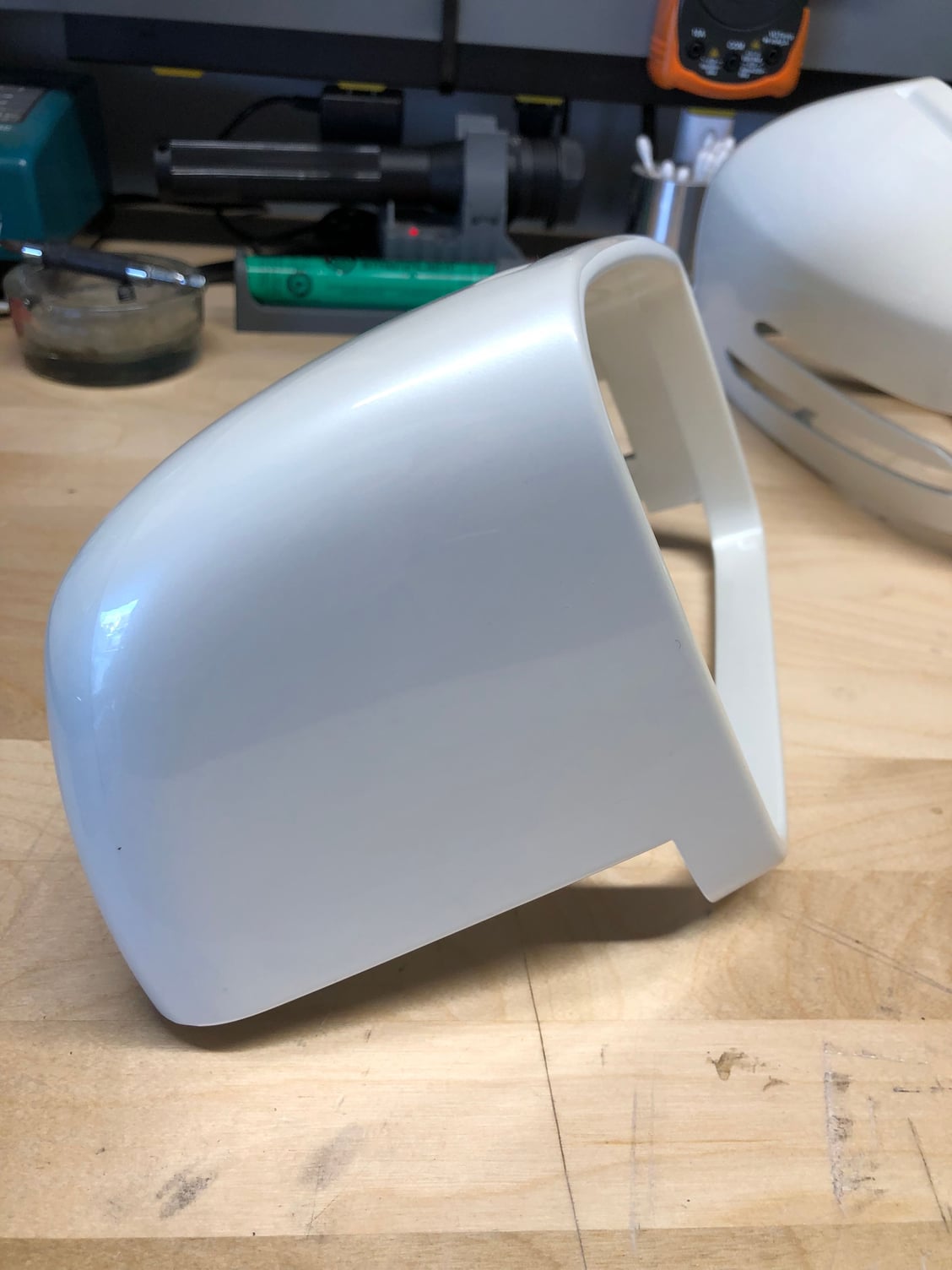 Exterior Body Parts - Face Lift C63 Side Mirror Covers - Diamond White Metallic - Used - 2012 to 2015 Mercedes-Benz C63 AMG - Riverside, CA 92507, United States