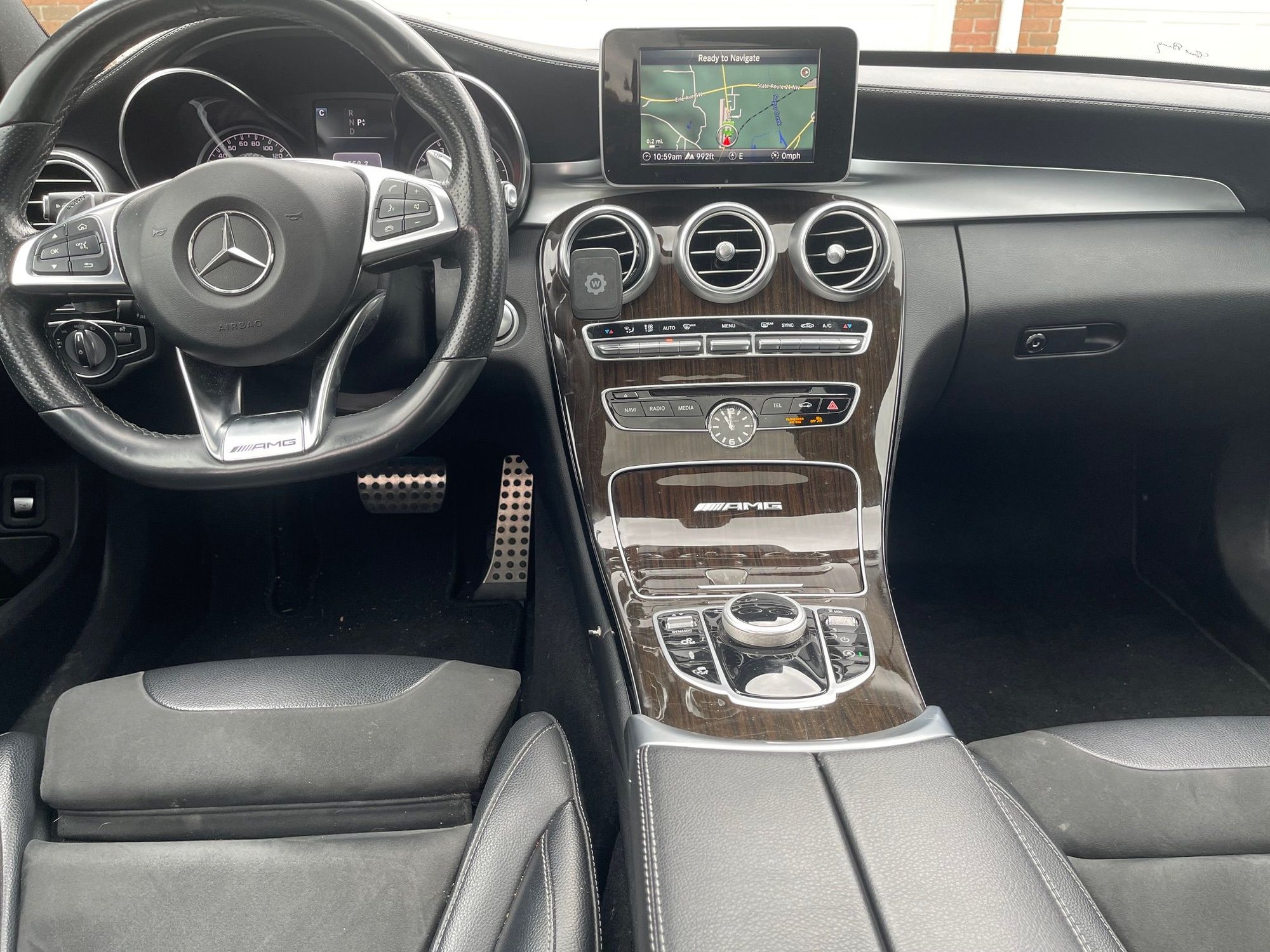 2017 Mercedes-Benz C63 AMG - 2017 Mercedes C63 AMG W205 - Used - VIN 55SWF8GB1HU221780 - 45,000 Miles - 8 cyl - 2WD - Automatic - Sedan - Black - Beach City, OH 44608, United States