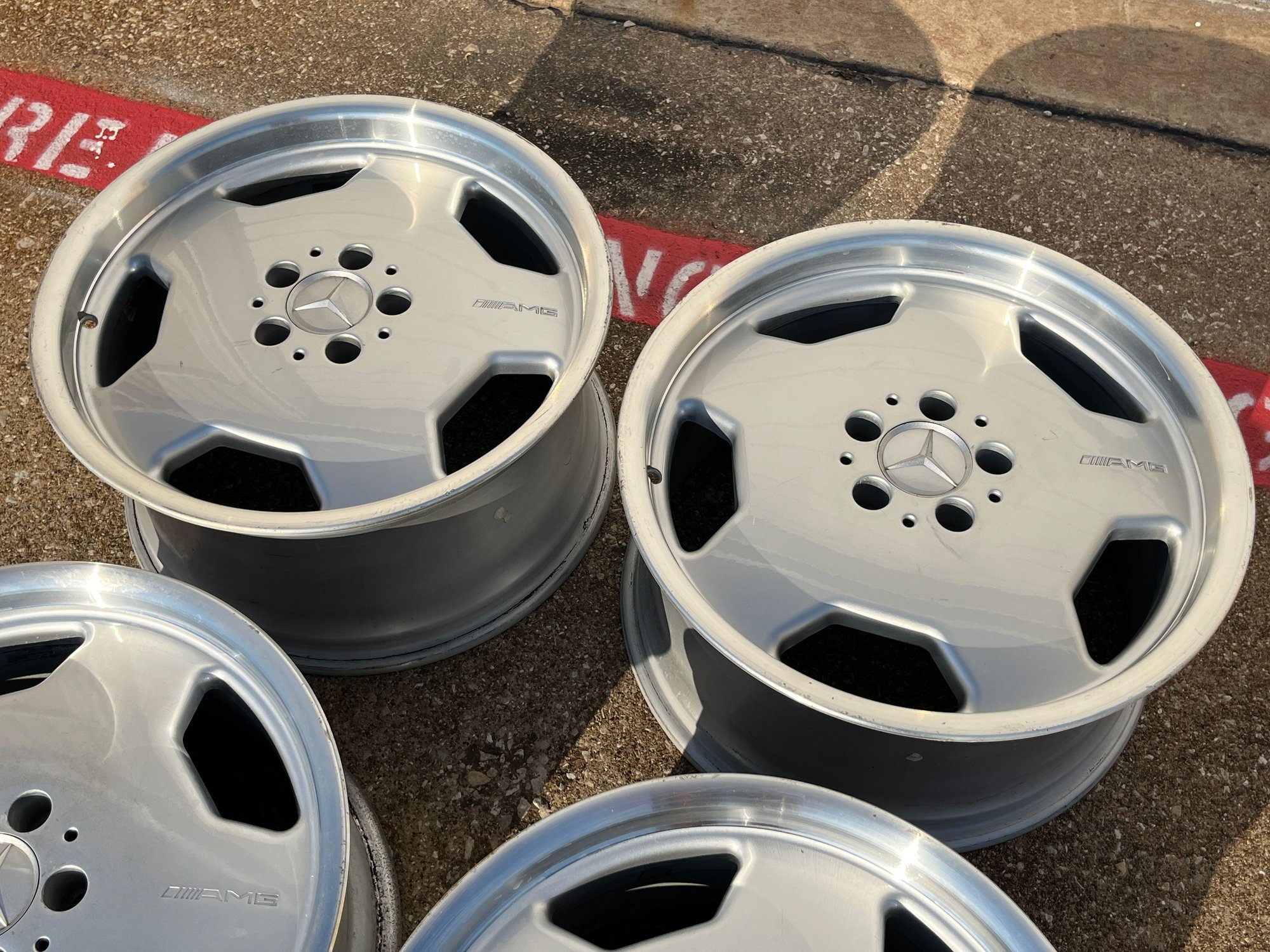 Wheels and Tires/Axles - w210 E55 AMG Monoblock wheels 18x8 18x9 - Used - All Years  All Models - Dallas, TX 75218, United States