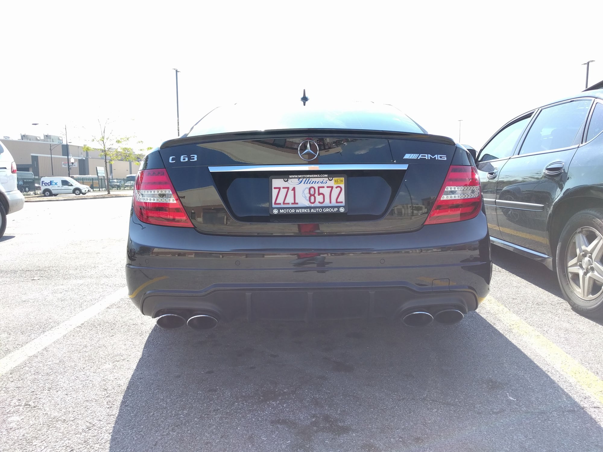 2014 Mercedes-Benz C63 AMG - 2014 Mercedes Benz C63 507 - Used - VIN WDDGJ7HB2EG171346 - 47,000 Miles - 8 cyl - 2WD - Automatic - Coupe - Black - Chicago, IL 60661, United States