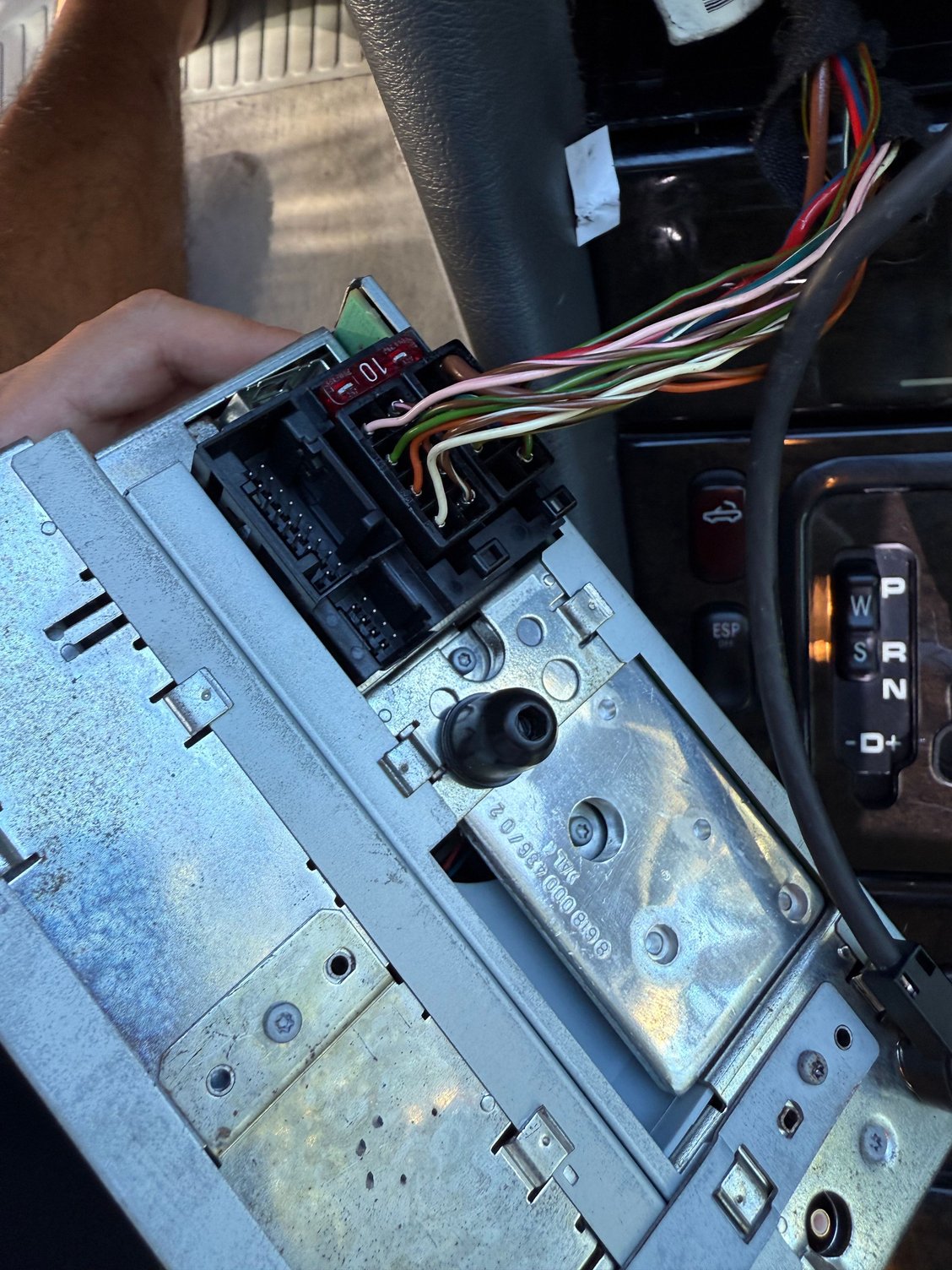 This was the only harness there after taking out the aftermarket unit