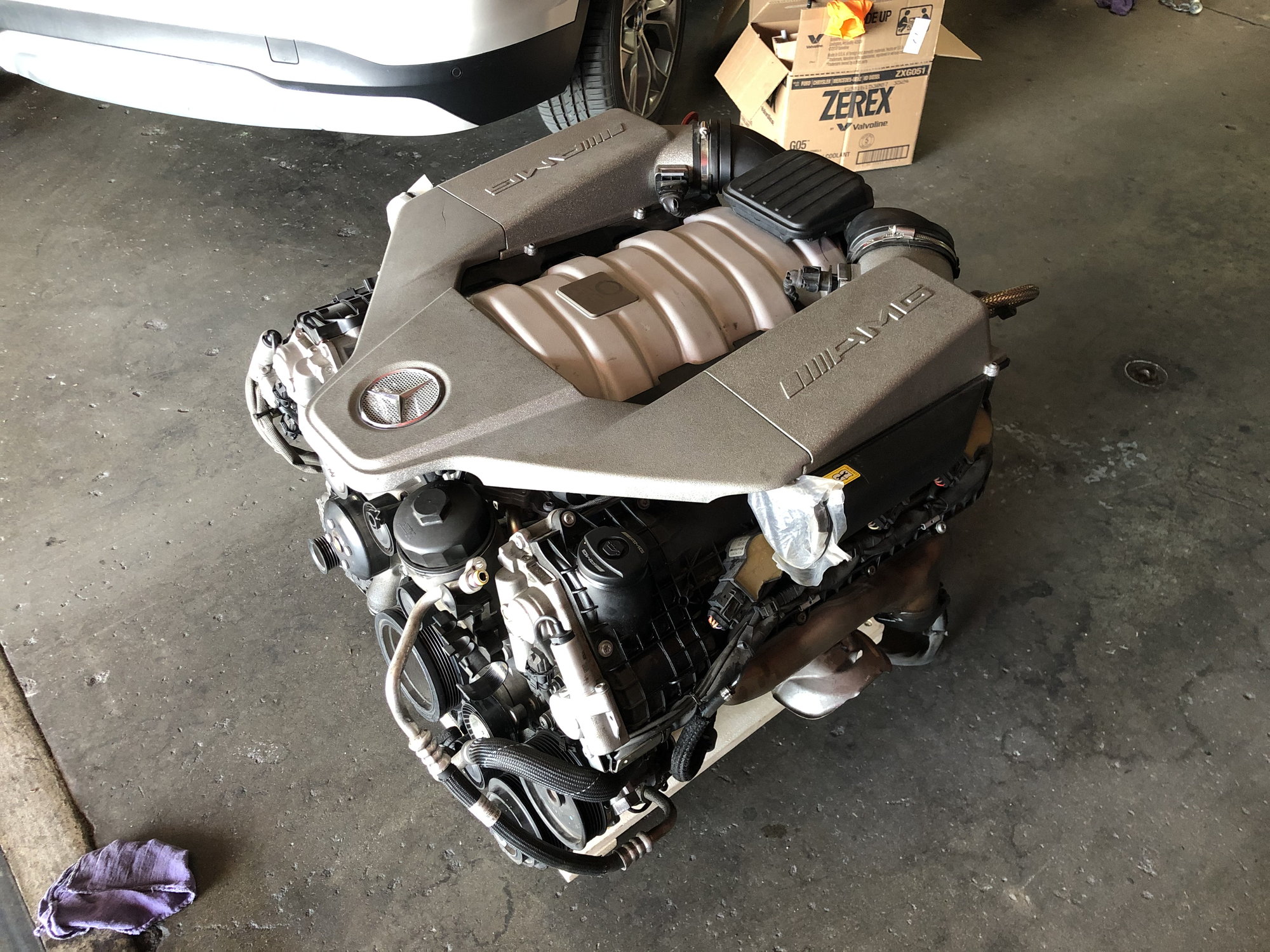 Engine - Complete - M156 2012 E63 Engine Part Out - Used - 2008 to 2015 Mercedes-Benz C63 AMG - 2007 to 2011 Mercedes-Benz E63 AMG - San Jose, CA 95125, United States