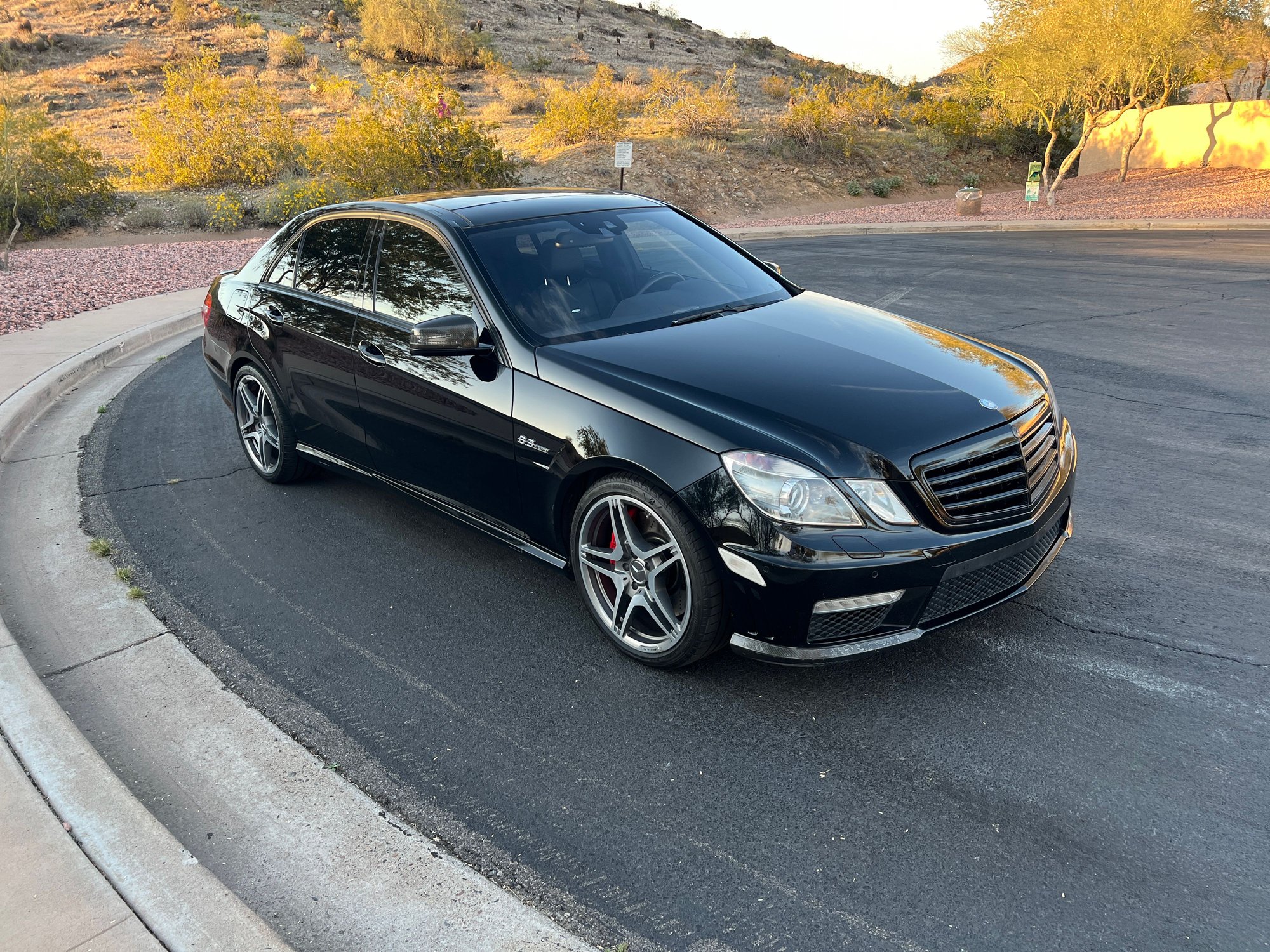 2011 Mercedes-Benz E63 AMG - 2011 Mercedes E63 AMG P30 - Used - VIN WDDHF7HB6BA281403 - 115,000 Miles - 8 cyl - 2WD - Automatic - Sedan - Black - Scottsdale, AZ 85250, United States