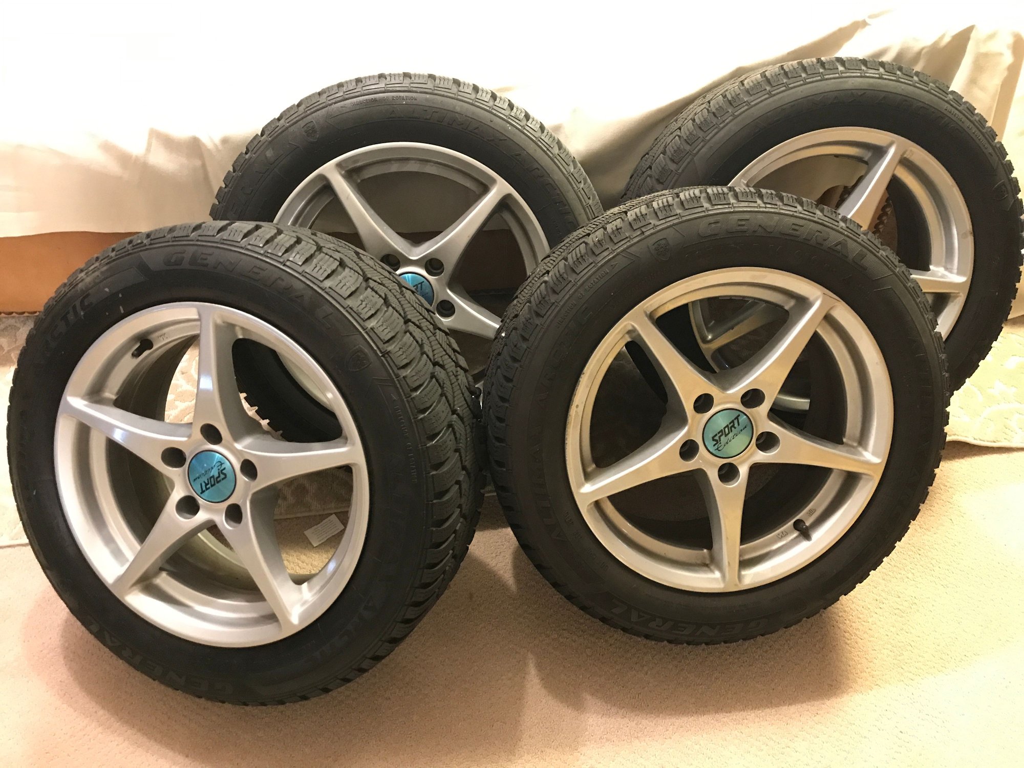 Wheels and Tires/Axles - SLK320 Winter Tires/Wheels - Used - Colts Neck, NJ 07722, United States
