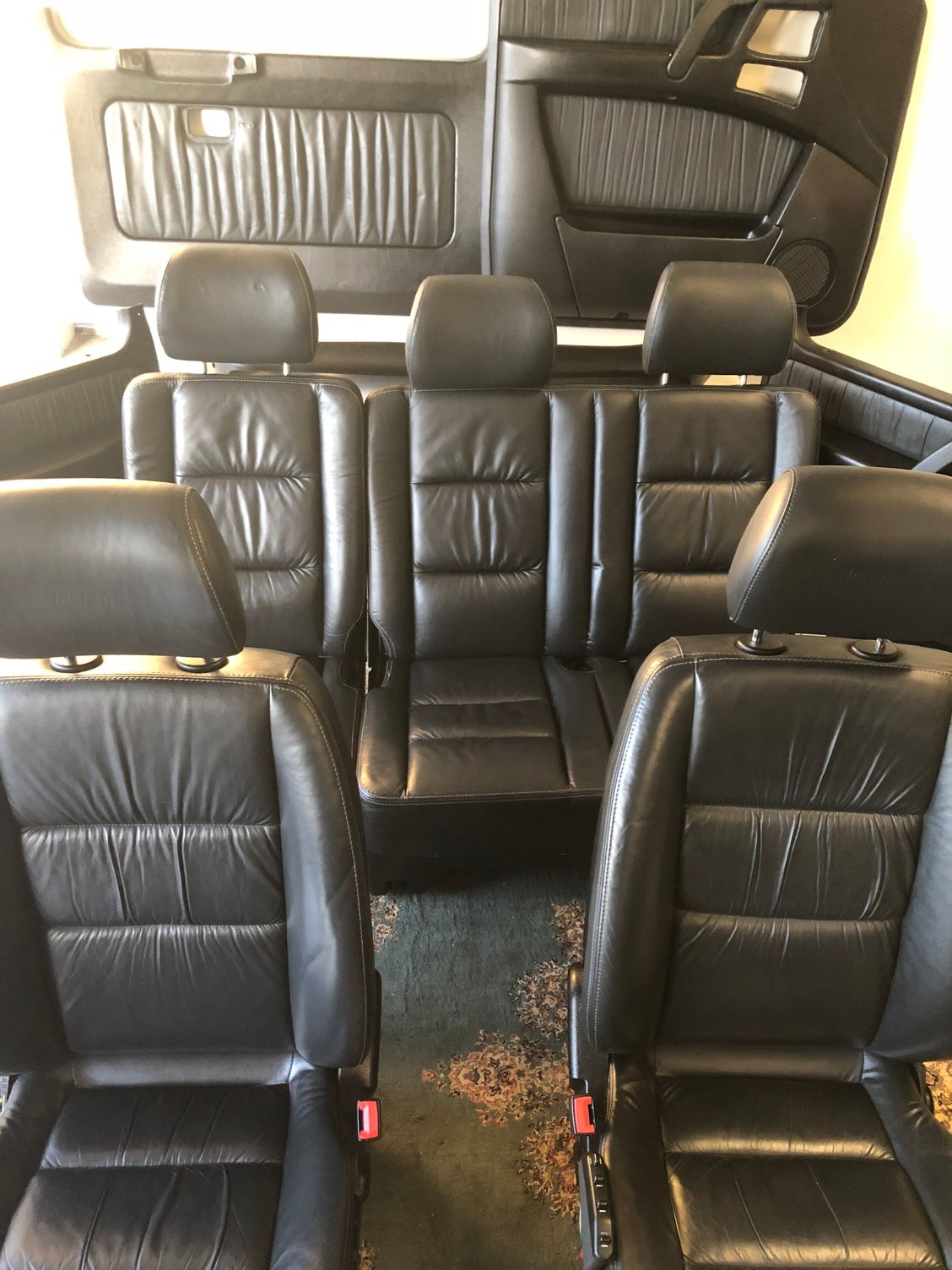 Interior/Upholstery - Mercedes G Wagen w463 Complete Designo Interior - front/rear seats and door panels - Used - 2005 to 2007 Mercedes-Benz G55 AMG - Costa Mesa, CA 92627, United States