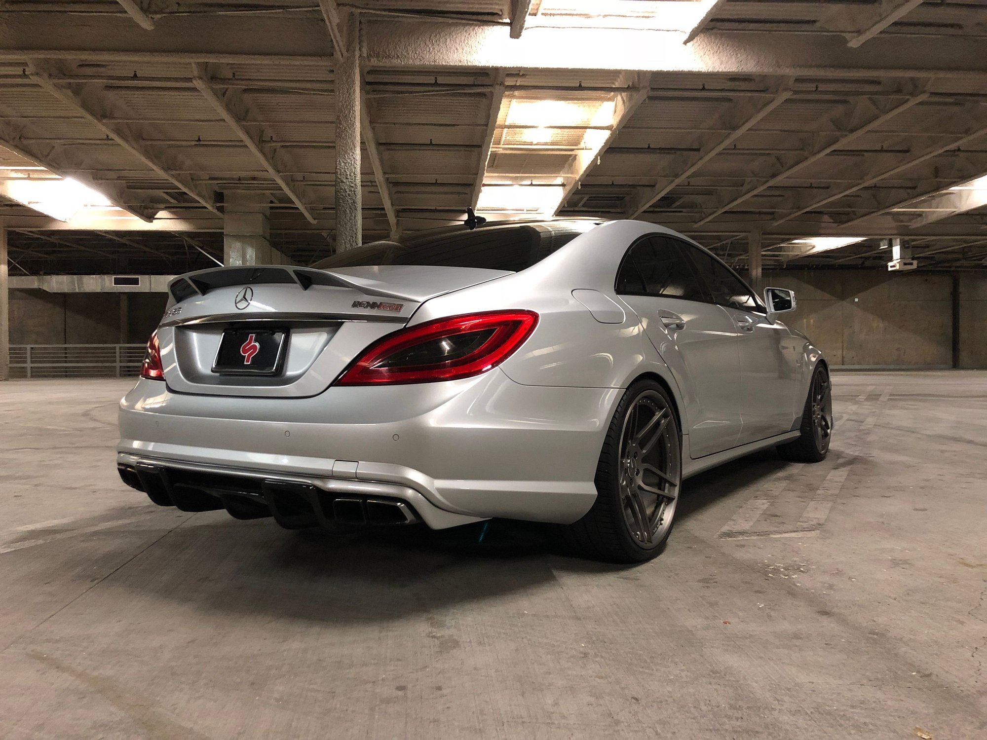 2012 Mercedes-Benz CLS63 AMG - 2012 CLS63 AMG Iridium Silver Designo Classic Red Int. Renntech Aero 600+WHP USAA - Used - VIN WDDLJ7EB6CA05276 - 56,800 Miles - 8 cyl - 2WD - Automatic - Sedan - Silver - Los Angeles, CA 90014, United States