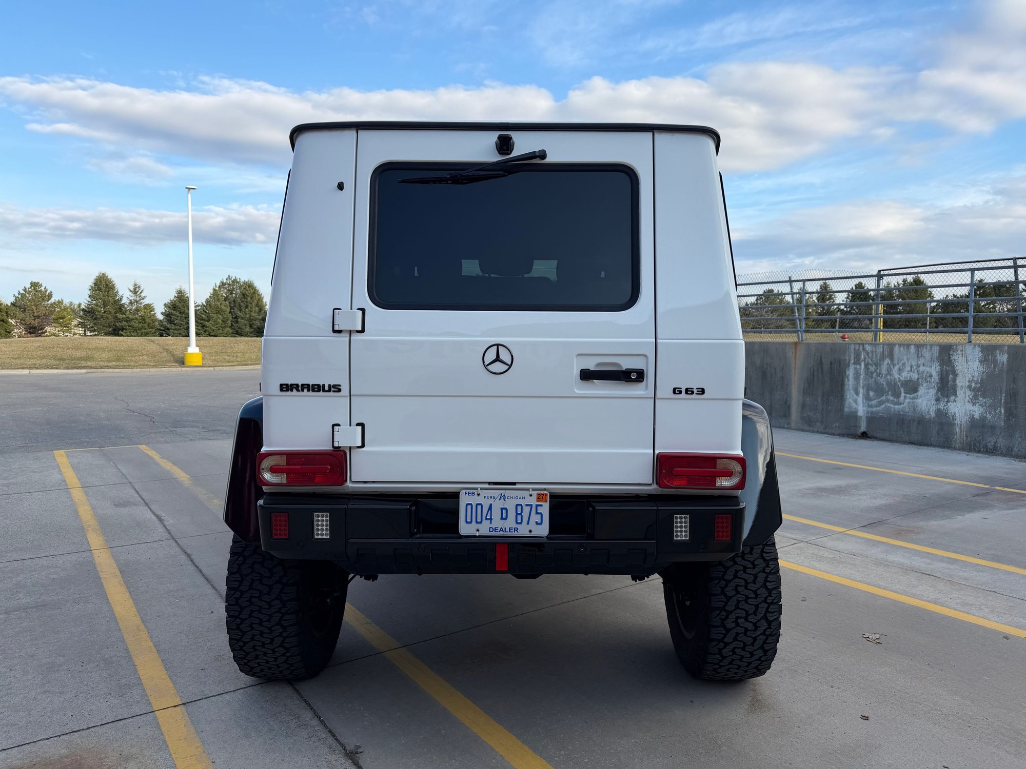 2016 Mercedes-Benz G63 AMG - 2016 Mercedes Benz G63 AMG 4 by 4 Squared Brabus parts Tibus portal axles - Used - VIN WDCYC7DF4GX252220 - 45,000 Miles - 8 cyl - White - Rochester Hills, MI 48307, United States