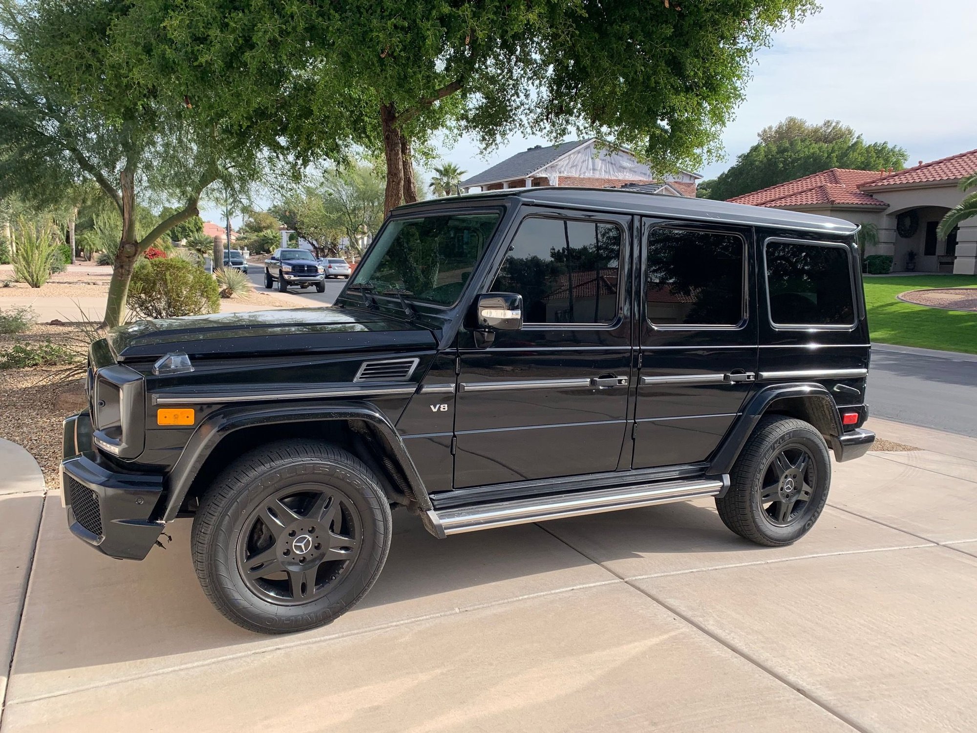 2003 Mercedes-Benz G500 - 2003 Mercedes-Benz G500 - Used - VIN WDCYR49E43X141559 - 198,000 Miles - 8 cyl - 4WD - Automatic - SUV - Black - Nnnn, AZ 55555, United States