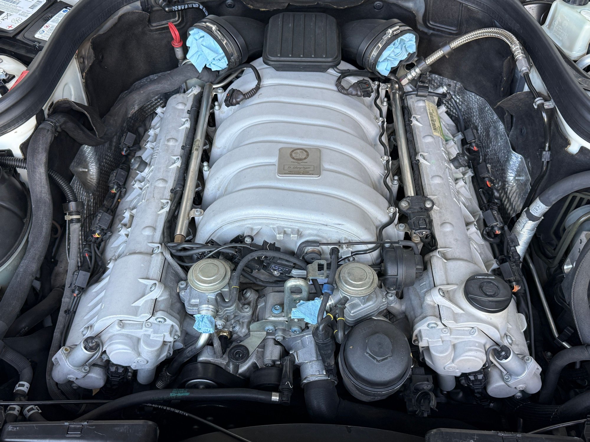 Coil packs removed 