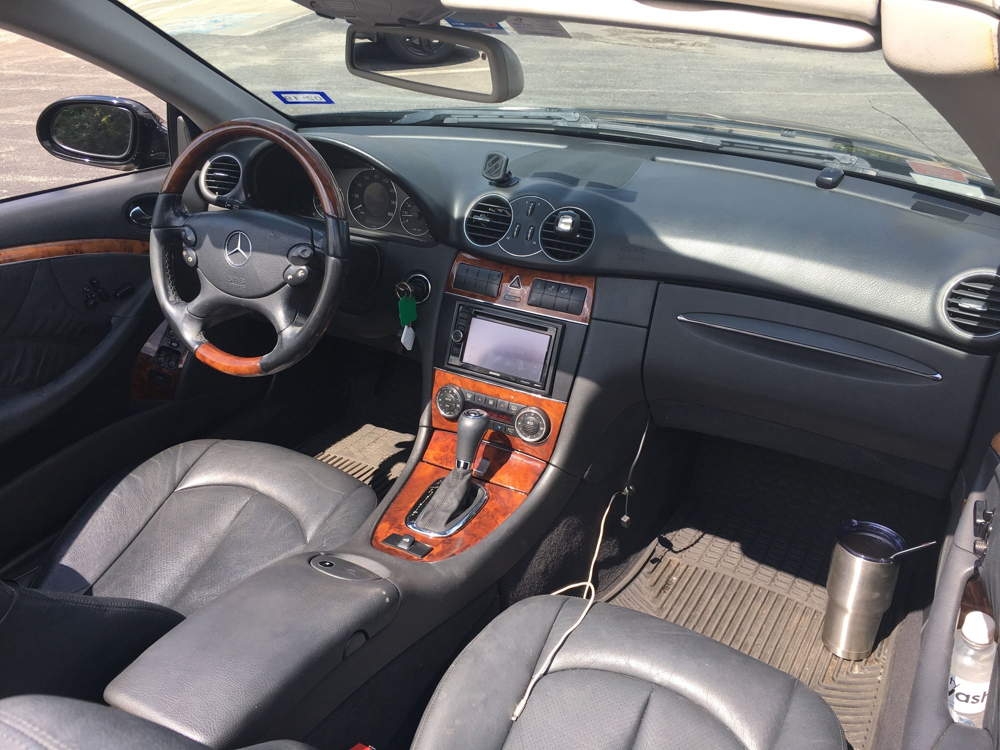2005 Mercedes-Benz CLK500 - 2005 CLK500 Cabriolet, very good condition, 160kmi - Used - VIN WDBTK75G95T038577 - 160 Miles - 8 cyl - 2WD - Automatic - Convertible - Black - Katy, TX 77494, United States