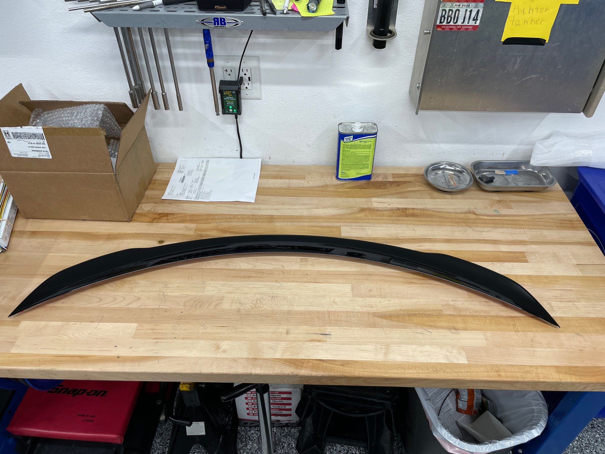 Exterior Body Parts - C63 AMG S OEM Rear Spoiler from Aero Package - Used - 2020 to 2021 Mercedes-Benz C63 AMG S - San Diego, CA 92121, United States