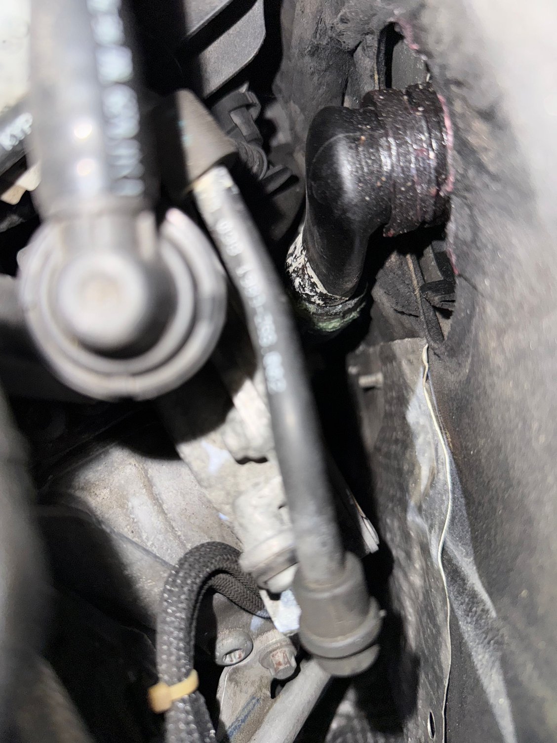 This is behind the engine/driver side firewall.