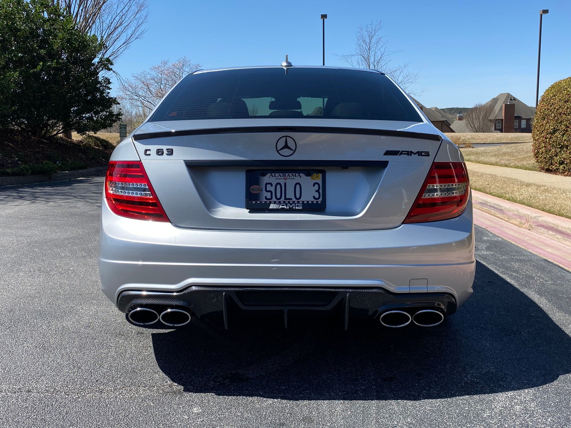 2014 Mercedes-Benz C63 AMG - 2014 Mercedes-Benz C63 507 Edition AMG (Weistec Supercharged—Stage 2) - Used - VIN WDDGF7HB5EG160150 - 34,500 Miles - 8 cyl - 2WD - Automatic - Sedan - Silver - Madison, AL 35758, United States