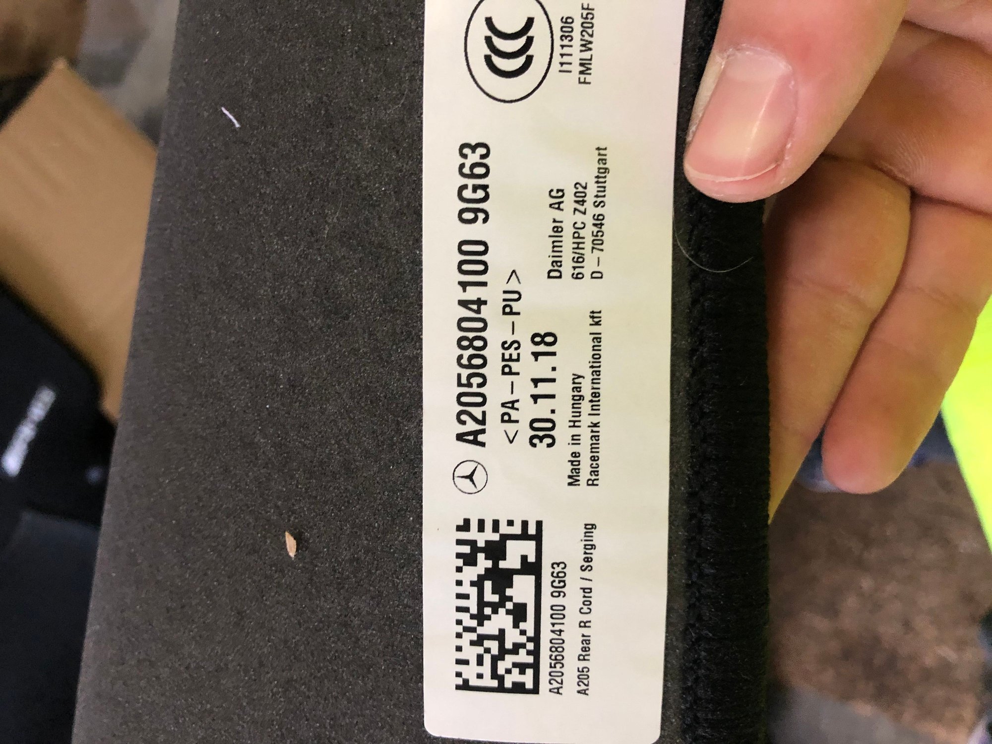 Interior/Upholstery - MERCEDES-BENZ 205-680-60-05-64-9G63 Amg Floor Mats, Short Loop Pile Design, Set of 4 - Used - Yorktown, NY 10598, United States