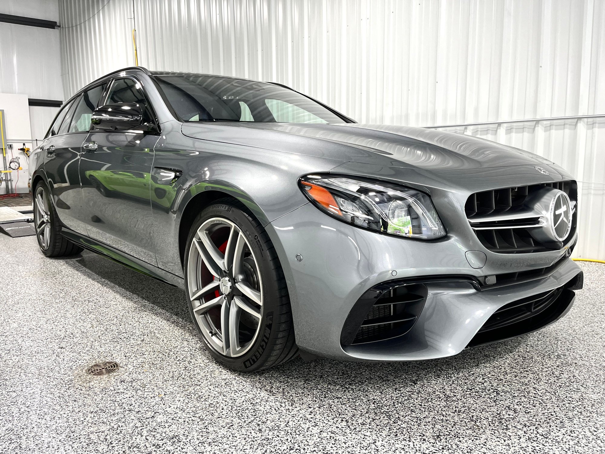 2018 Mercedes-Benz E63 AMG S - Immaculate 2018 E63 AMG S WAGON - Used - VIN WDDZH8KB3JA477889 - 33,189 Miles - 8 cyl - AWD - Automatic - Wagon - Gray - Princeton, MA 01541, United States