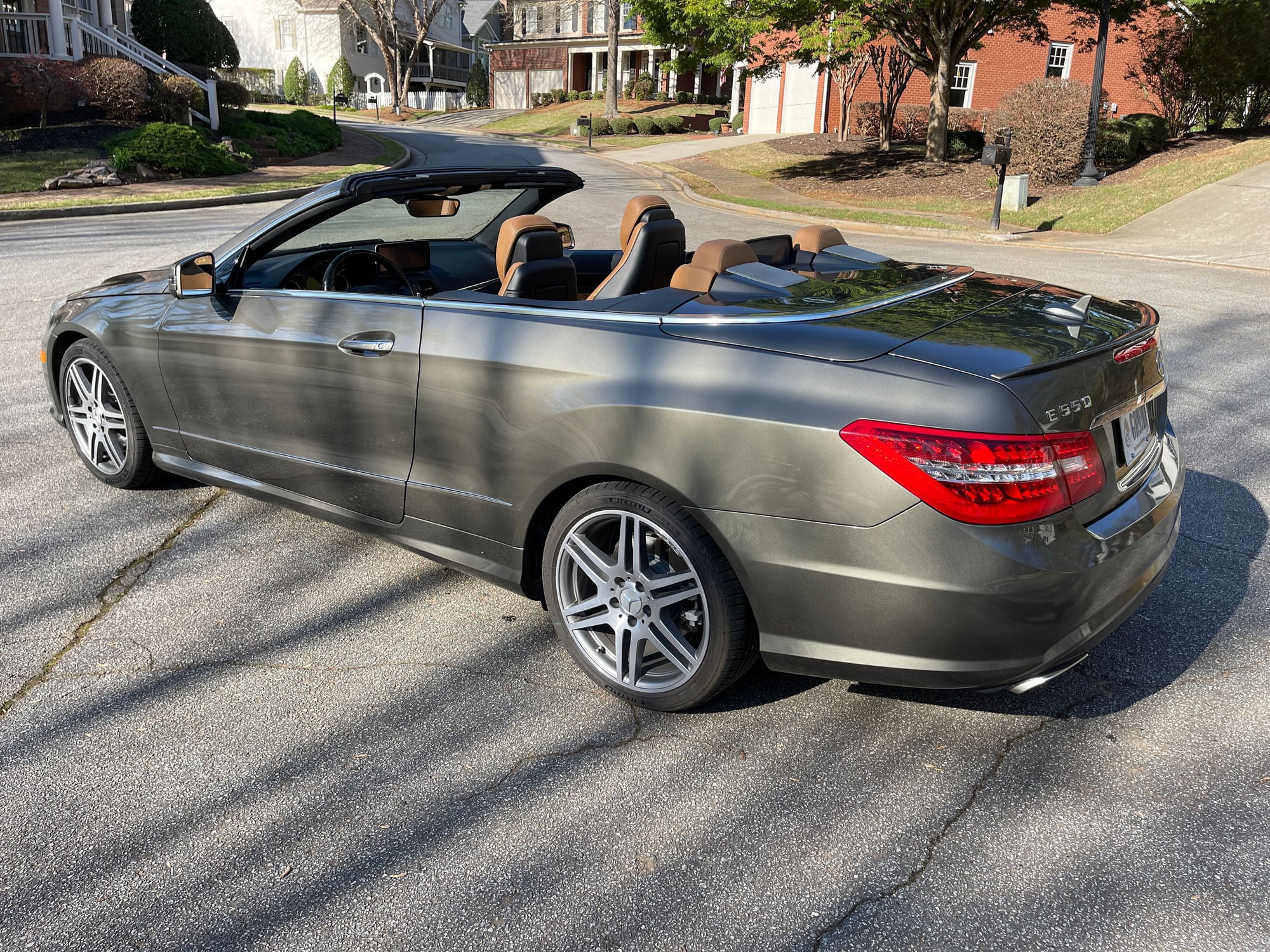 2011 Mercedes-Benz E550 - 2011 E550 (A207) Convertible Launch Edition - Used - VIN WDDKK7CF7BF045325 - 63,500 Miles - 8 cyl - 2WD - Automatic - Convertible - Gray - Roswell, GA 30075, United States