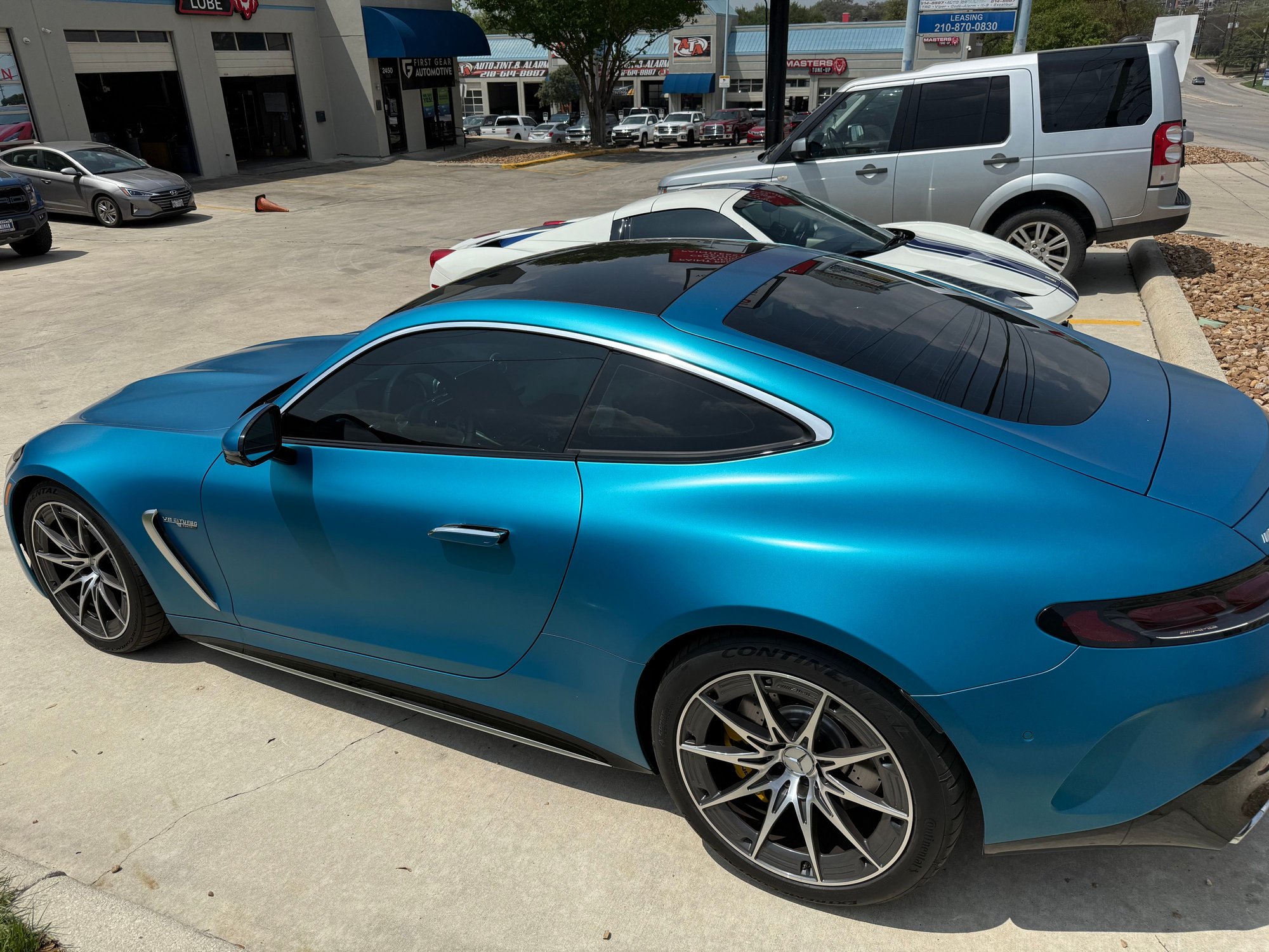 2024 Mercedes-Benz AMG GT - 2024 AMG GT 55 - Used - VIN W1KRJ8ABXRF002907 - 3,600 Miles - 8 cyl - AWD - Automatic - Coupe - Blue - San Antonio, TX 78255, United States