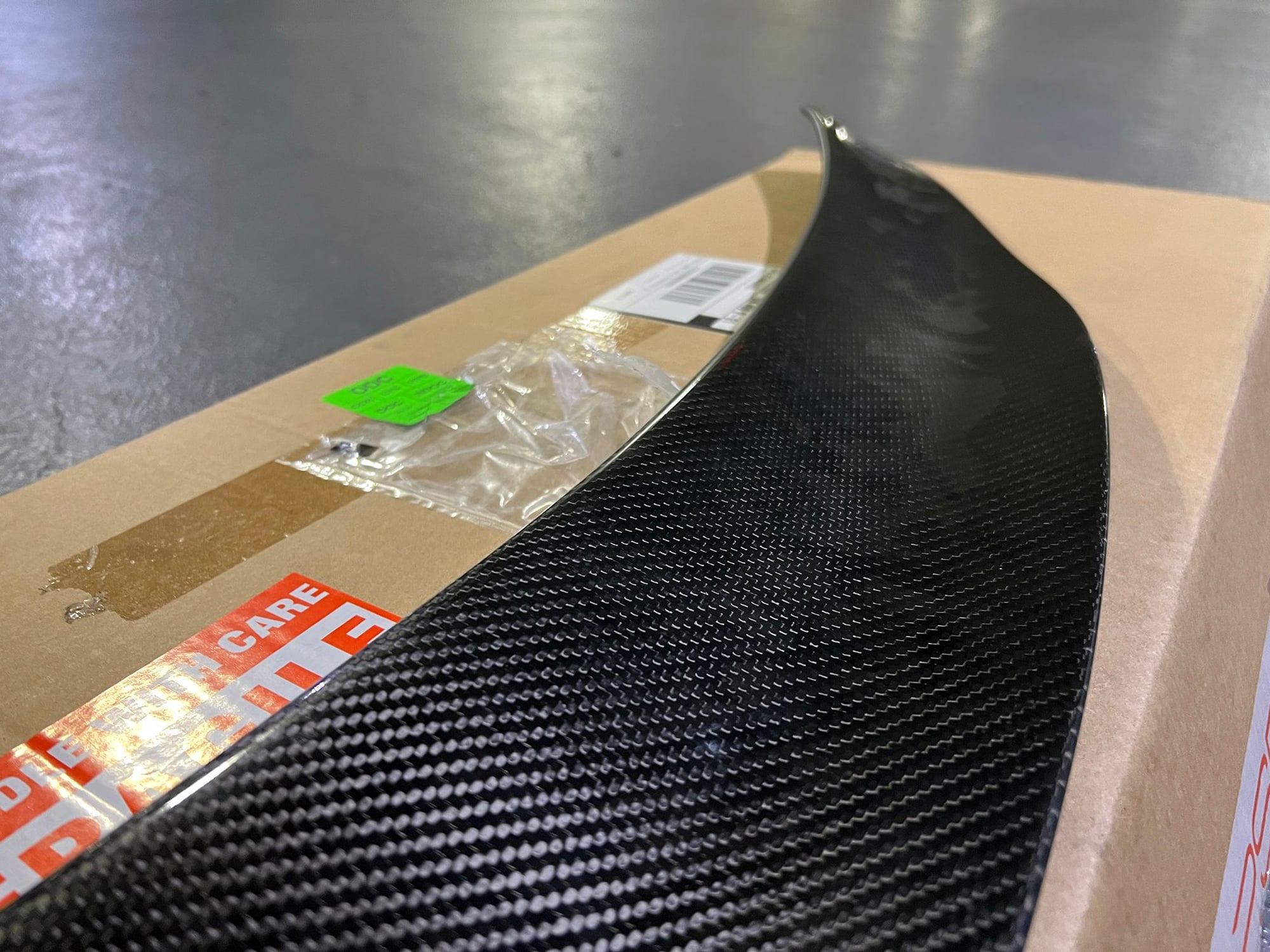 Exterior Body Parts - PSM Dynamic Carbon Fiber Spoiler (MSD07V1CF Trunk Deck Lid) C43/C63 W205 Sedan - Used - Mississauga, ON, Canada