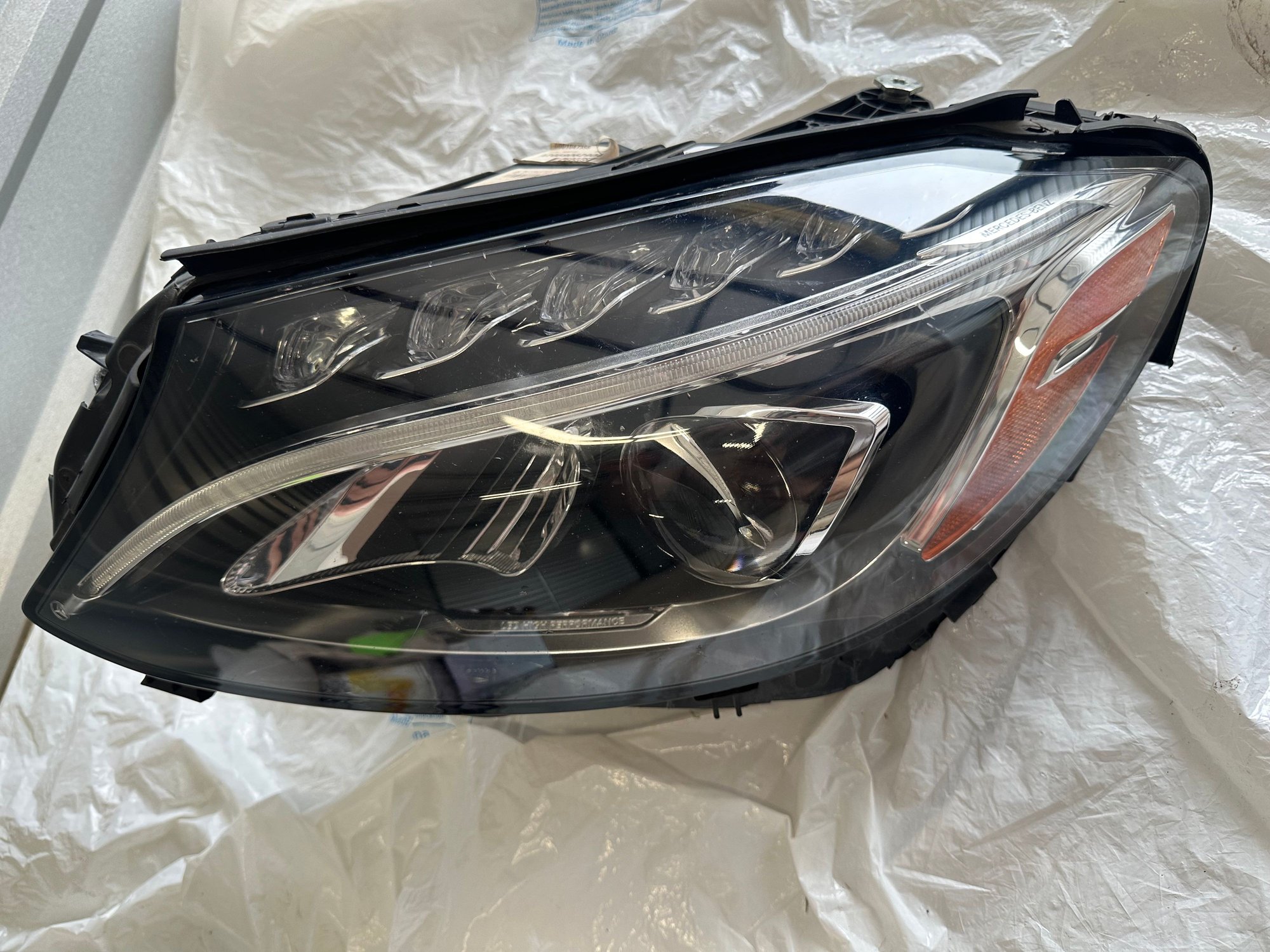 Lights - 2015-2018 Mercedes-Benz W205 C300 C350e C43 C63 LED Headlight LH Left ALL TABS! - Used - 2015 to 2018 Mercedes-Benz C-Class - Dallas, TX 75088, United States