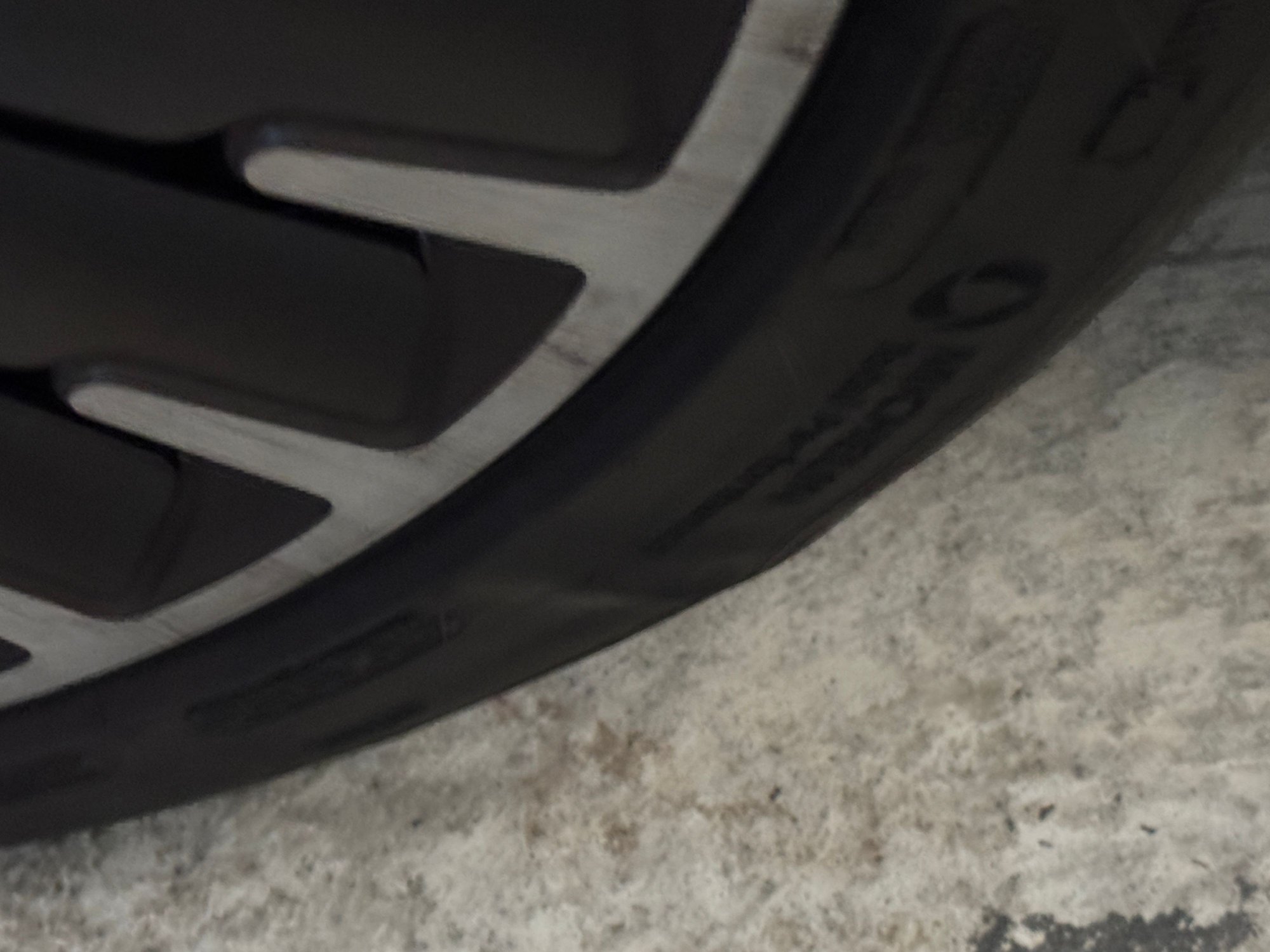 Left tire