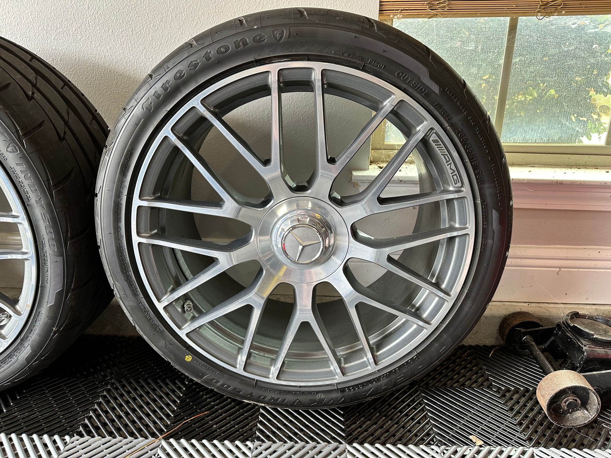 Wheels and Tires/Axles - AMG GTS Cross spoke wheels and new tires - Used - 0  All Models - Santa Rosa Beach, FL 32459, United States