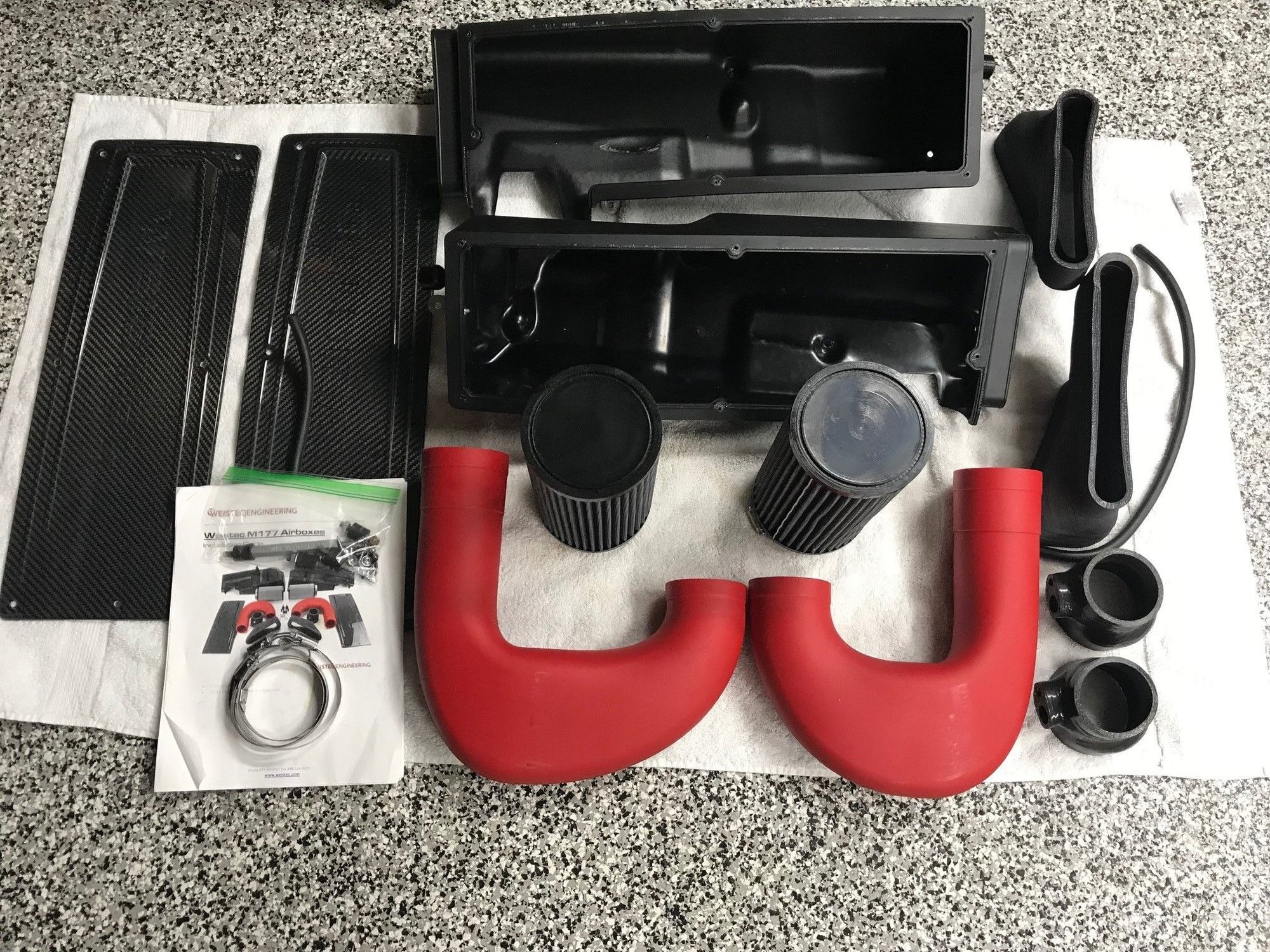 Engine - Power Adders - W205 C63 Weistec Intake - Gruppe M cold air - Used - Oviedo, FL FL, United States