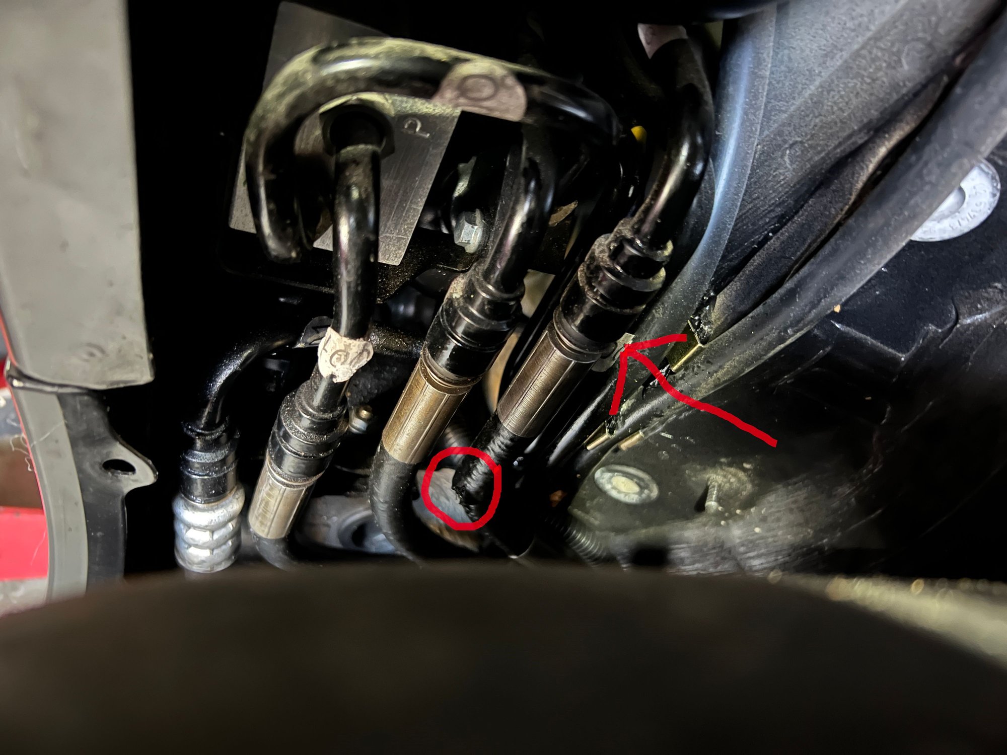 SL/R230 Help Identify Busted ABC hose Forums
