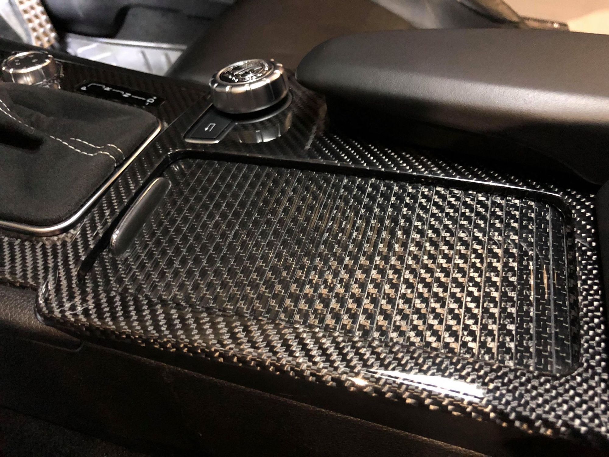 Interior/Upholstery - FS: RHD CF cupholder trim for all W204 C63 AMG and C-class - New - 2008 to 2014 Mercedes-Benz C63 AMG - 2008 to 2014 Mercedes-Benz C300 - 78100, Poland