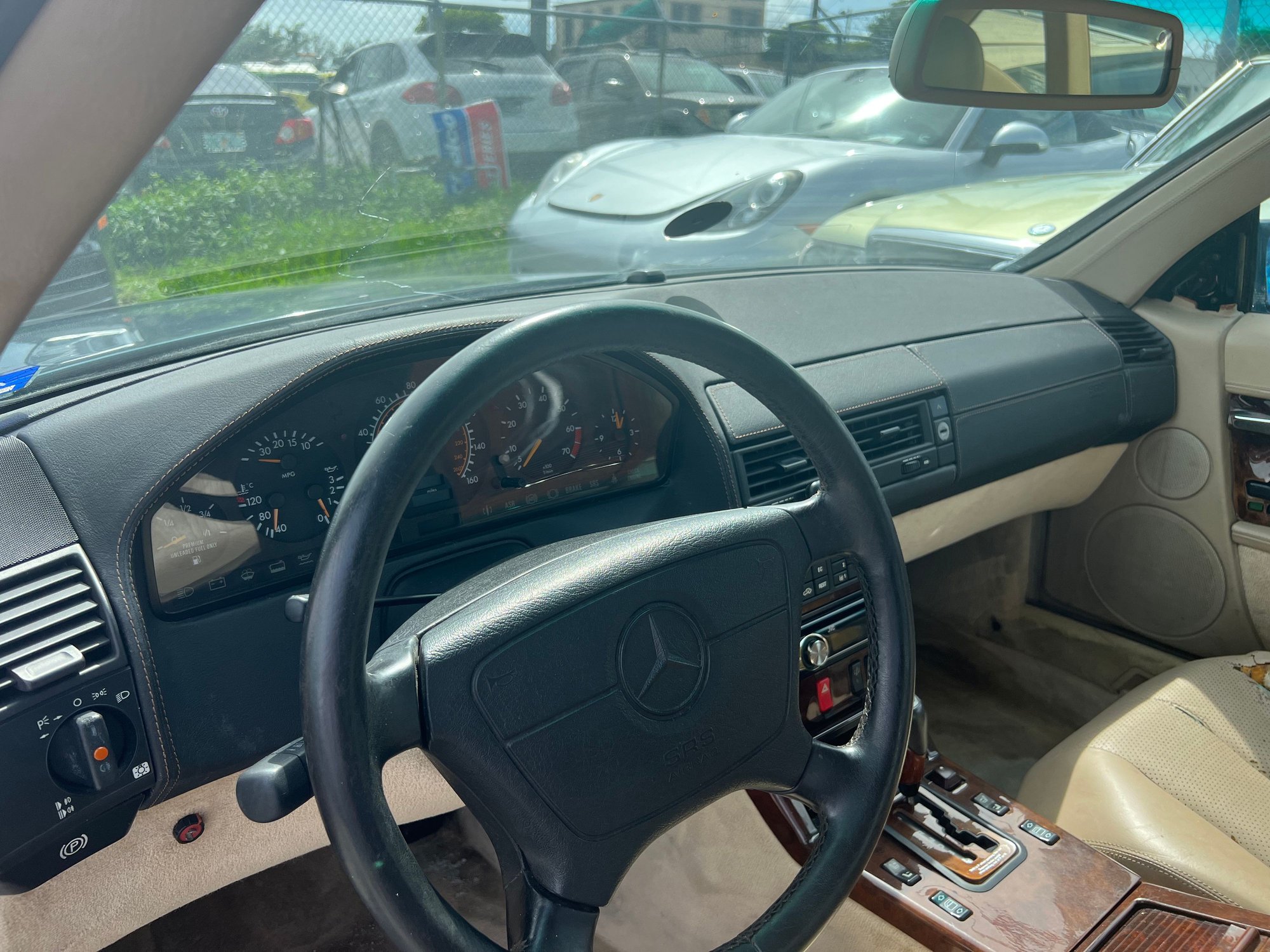 1995 Mercedes-Benz SL600 - 1995 MERCEDES BENZ SL600 V12 - RARE COLOR COMBINATION & AMG AERO III 17" WHEELS - Used - VIN WDBFA76E8SF108187 - 12 cyl - 2WD - Automatic - Convertible - Other - Miami, FL 33178, United States