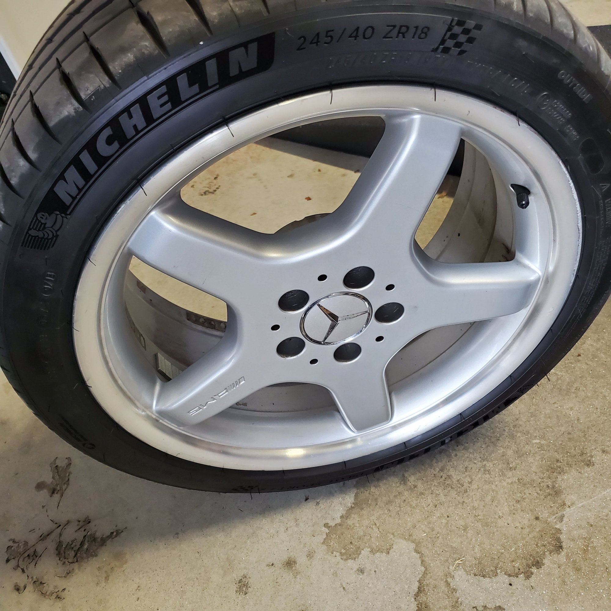 Wheels and Tires/Axles - AMG 18" Wheels & Tires - Used - 2000 to 2017 Mercedes-Benz All Models - Lawrenceville, GA 30043, United States