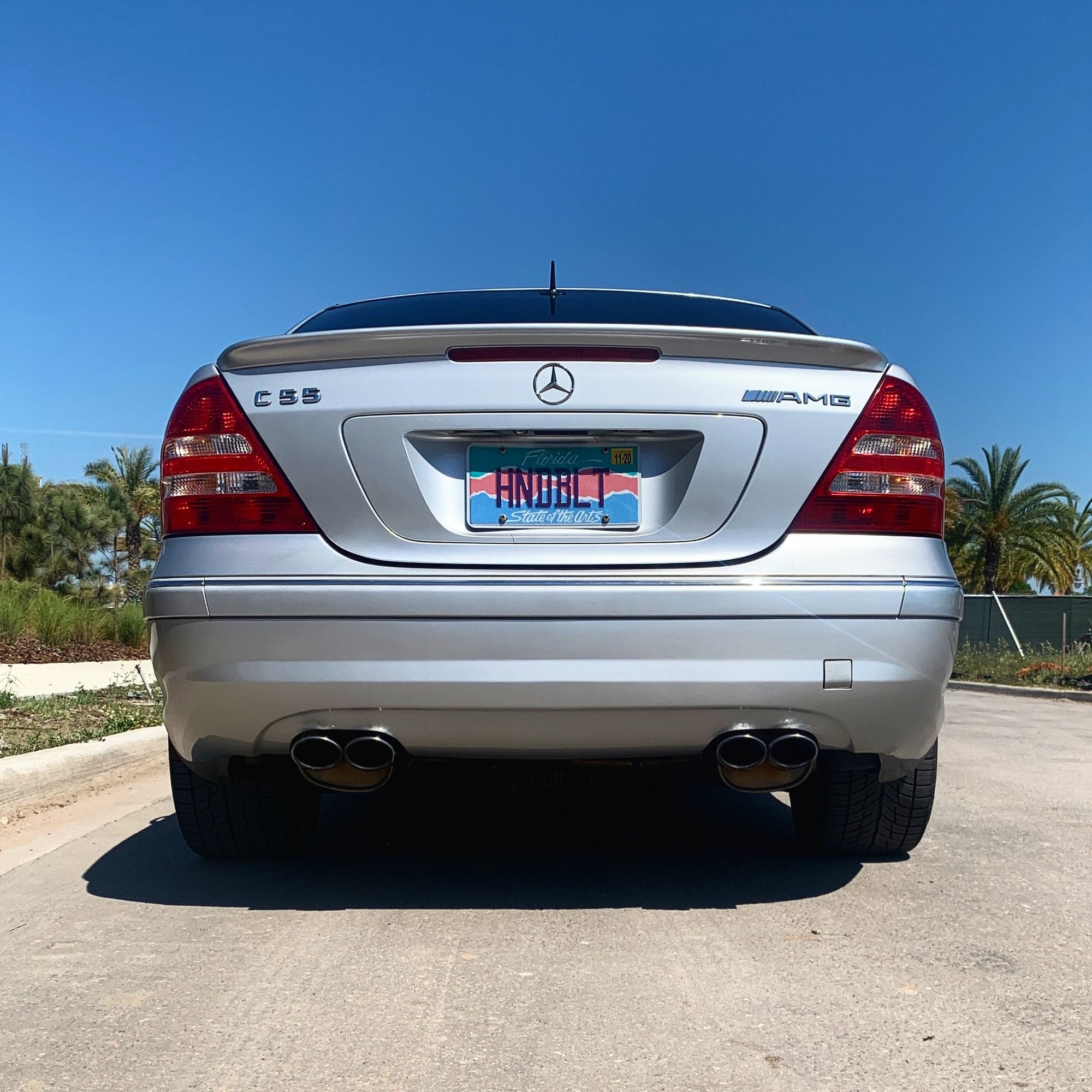 2005 Mercedes-Benz C55 AMG - 2005 C55 - Used - VIN WDBRF76J75F608423 - 128,600 Miles - 8 cyl - 2WD - Automatic - Sedan - Silver - Tampa, FL 33611, United States