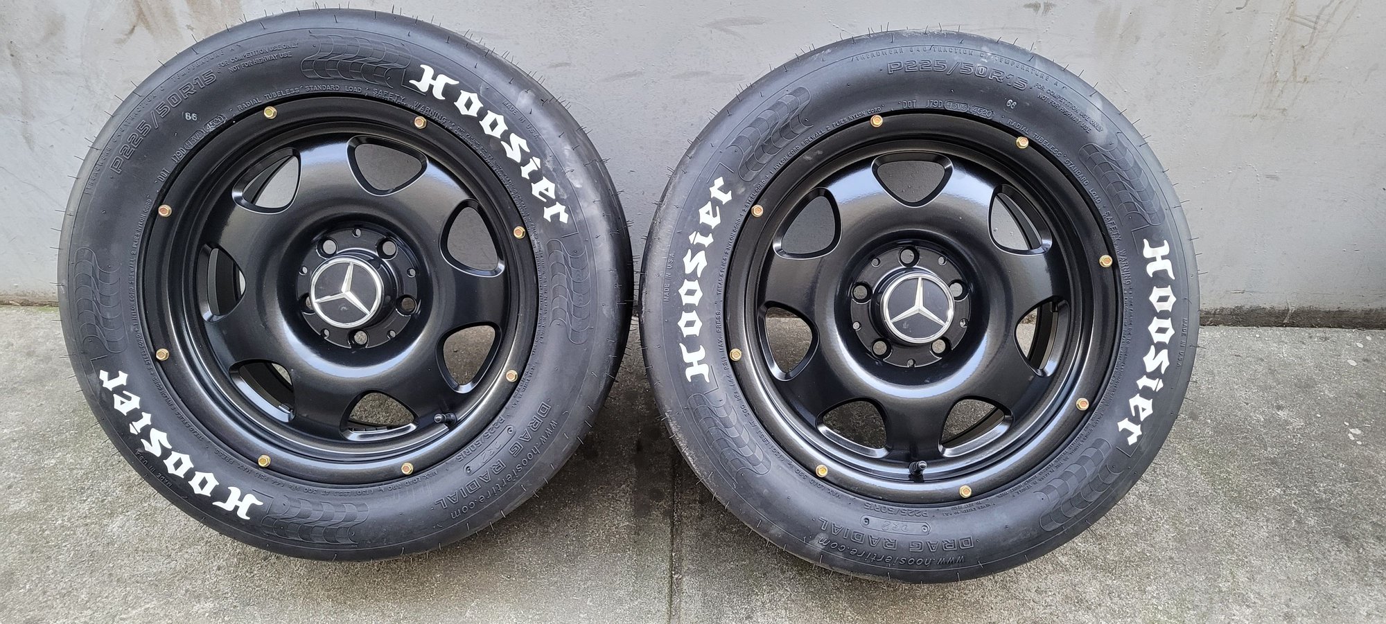 Wheels and Tires/Axles - W204 C63/ W211 E55 AMG drag pack - Used - 2003 to 2006 Mercedes-Benz C63 AMG - 2008 to 2015 Mercedes-Benz C63 AMG - Santa Clara, CA 95050, United States
