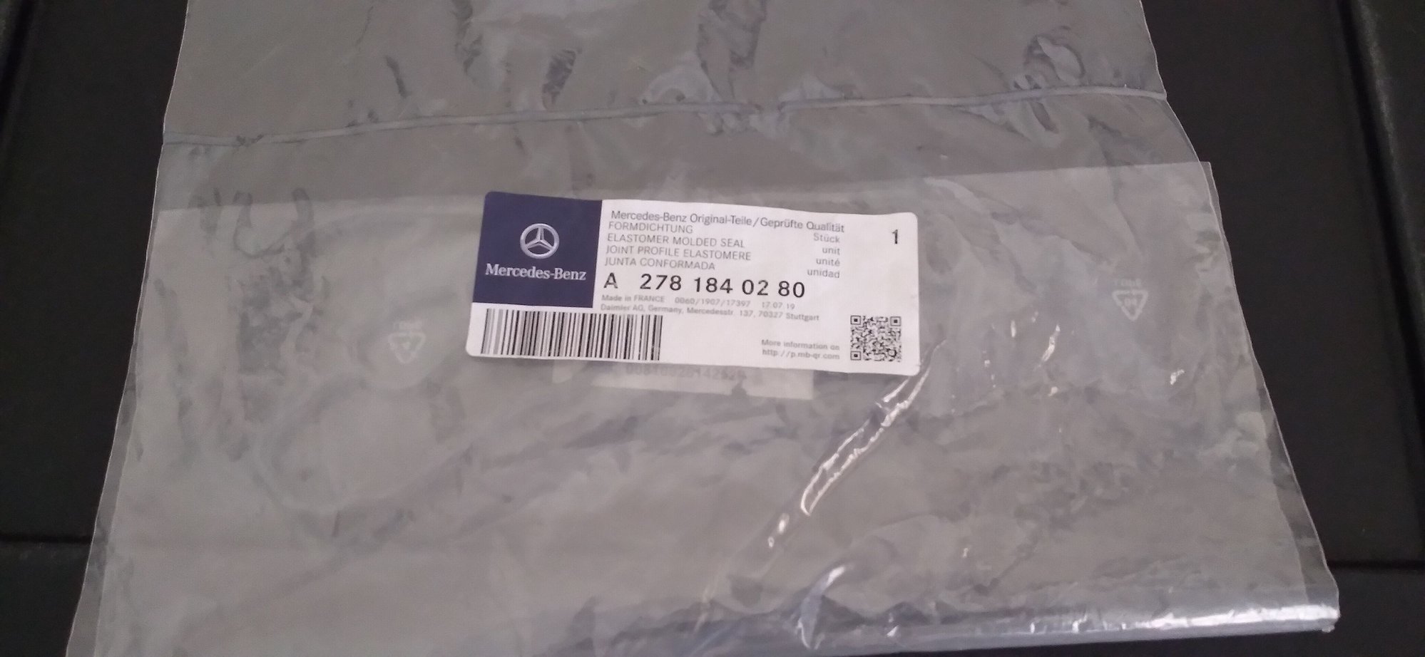 Miscellaneous - Oil Filter Housing gasket 278 184 02 80 and 722.9 trans pan gasket, new - New - All Years Mercedes-Benz All Models - Edmond, OK 73003, United States