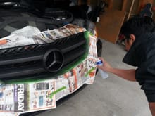 Plasti-dipping the grill