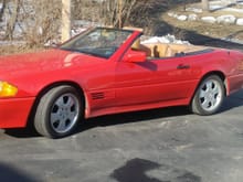 Top down quick cold ride in Feb..then i washed it