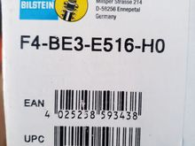 Part number for rear shocks