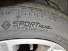 Sport Plus+ technology 
Thread 5
Traction AA
Temp A