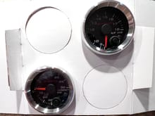 Custom Speedhut gauges 