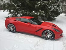 Any car can be a winter car with conviction and willpower -and snow tires!-