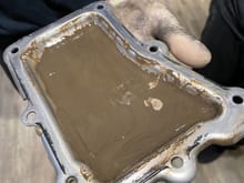 Coolant mixed with oil 