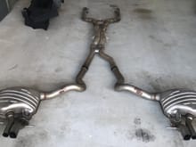 Factory Performance Exhaust - Rear to Front
