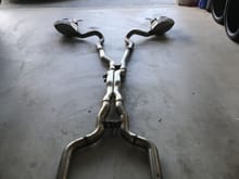 Complete factory performance exhaust