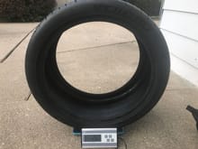 Michelin pilot 4s front tire weight 23.5 lbs