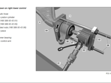 for what i see these bushings are replaceable, but you'll spend more in tools than the whole arm.. 