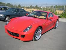 2009 Ferrari 599 GTB Front Angle View