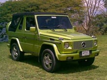 G500 Cabrio, especial color