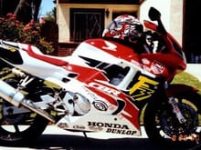 the old '96 Honda CBR F3