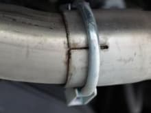 Exhaust clip