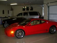 dad's 360 and gallardo sold for the F430