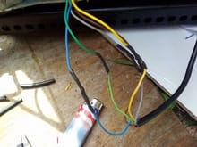 Solder with heat shrink